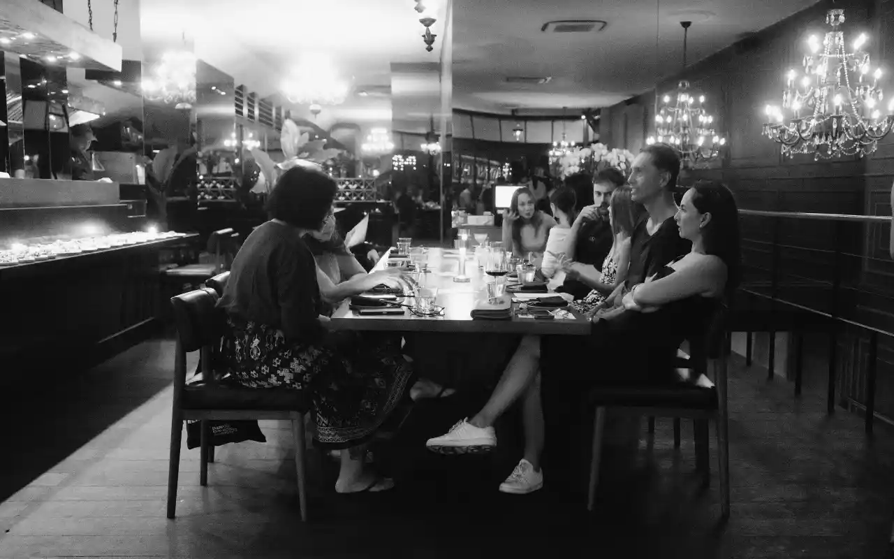 Group Dinner at Mama San Seminyak